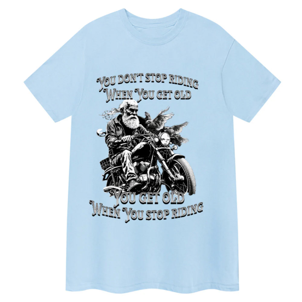 Men Biker T Shirt